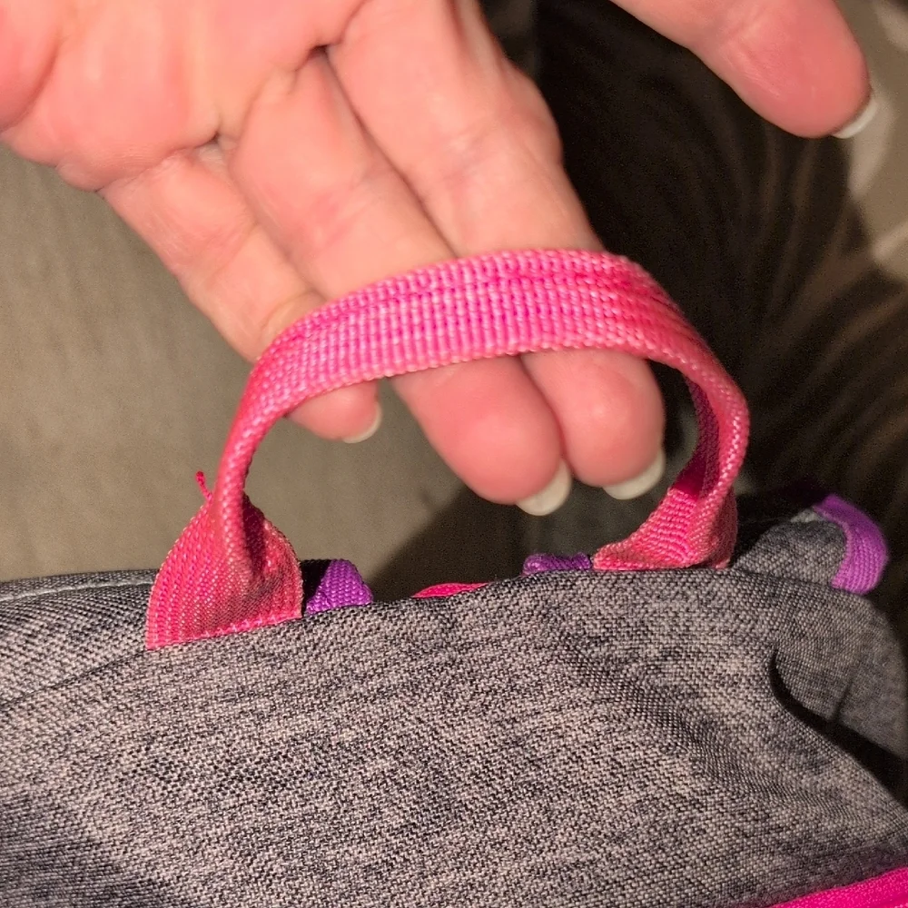 Adidas Charcoal and Magenta Backpack - Picture 5 of 16